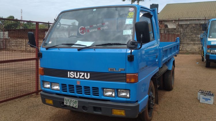 1986 ISUZU ELF DUMP TRUCK