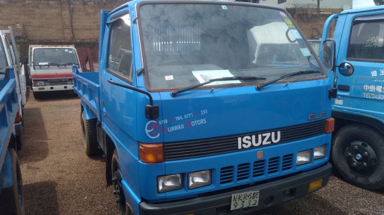 1986 ISUZU ELF TIPPER TRUCK