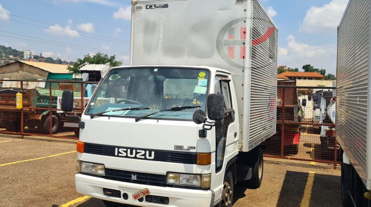 1991 ISUZU ELF BOXBODY TRUCK