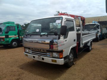 1991 MITSUBISHI CANTER CRANE TRUCK