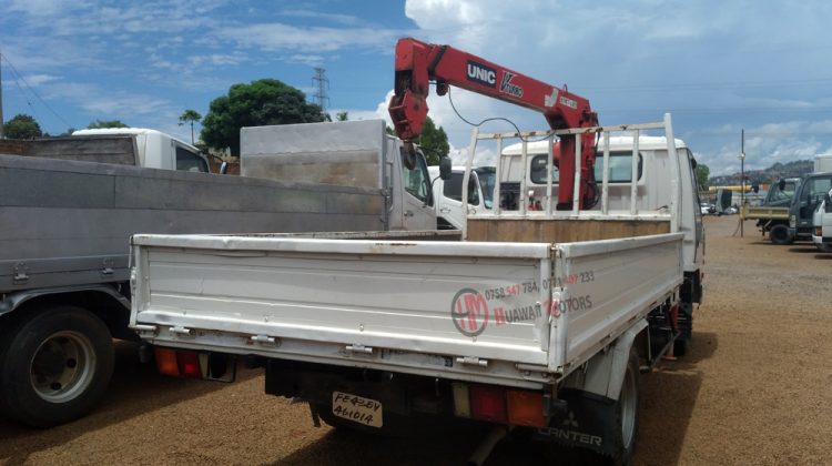 1991 MITSUBISHI CANTER CRANE TRUCK