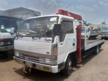 1993 MITSUBISHI CANTER CRANE TRUCK 3.5