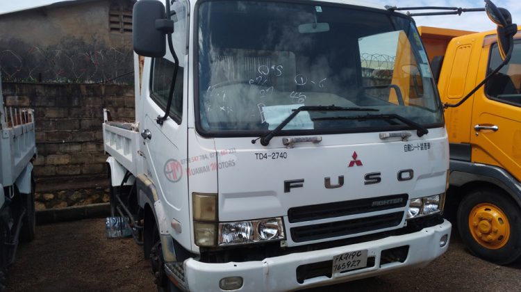 2003 MITSUBISHI FUSO FIGHTER TIPPER TRUCK