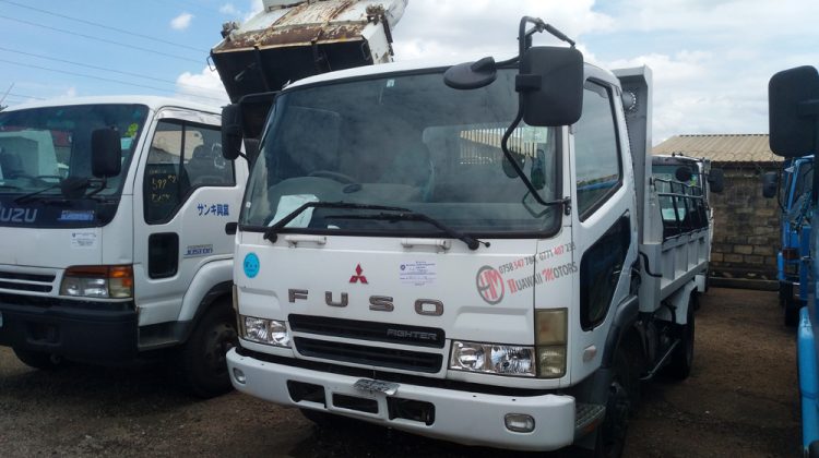 2003 MITSUBISHI FUSO FIGHTER DUMP TRUCK