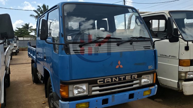 1991 MITSUBISHI CANTER DOUBLE CABIN TIPPER