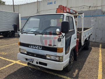 1991 ISUZU ELF CRANE 2 TON TRUCK